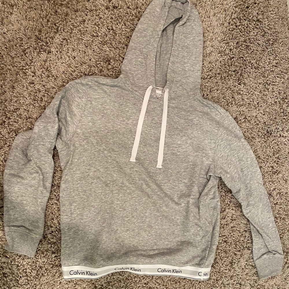 Calvin Klein Gray sweatshirt.